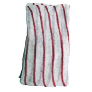 Colour Coded Stockinette Cleaning Cloth - Red