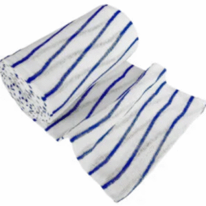 Striped Stockinette Roll 30cm x 11.5m (800g) - Blue