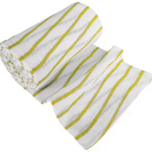 Striped Stockinette Roll 30cm x 11.5m (800g) - Yellow