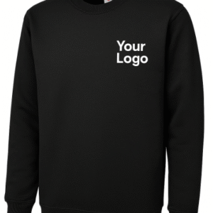 Uneek Classic Sweatshirt Black -  2XL -  Branded